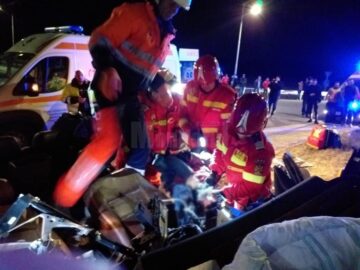Accident fatal la zidul morții