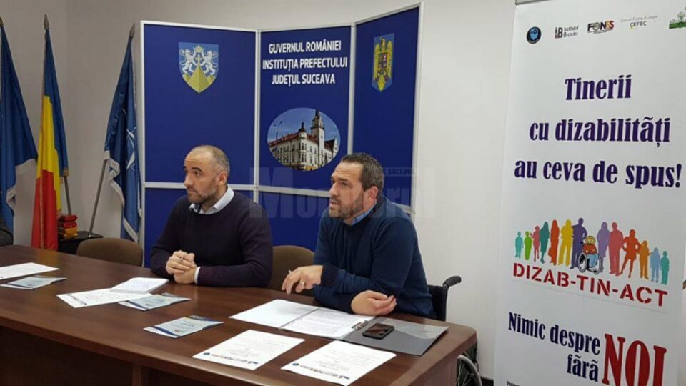 Proiectul ”Tineri activiști pentru o comunitate cu inițiativă - DIZAB-TIN-ACT”