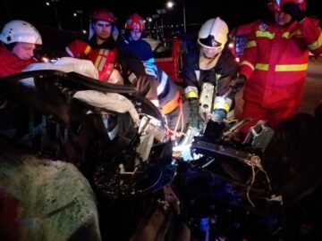Accident fatal la zidul morții