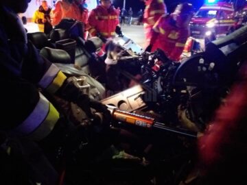 Accident fatal la zidul morții