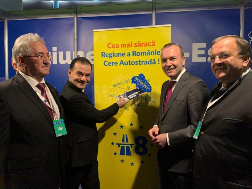 Gheorghe Flutur a susținut la Summitul PPE nevoia de autostrăzi în Moldova