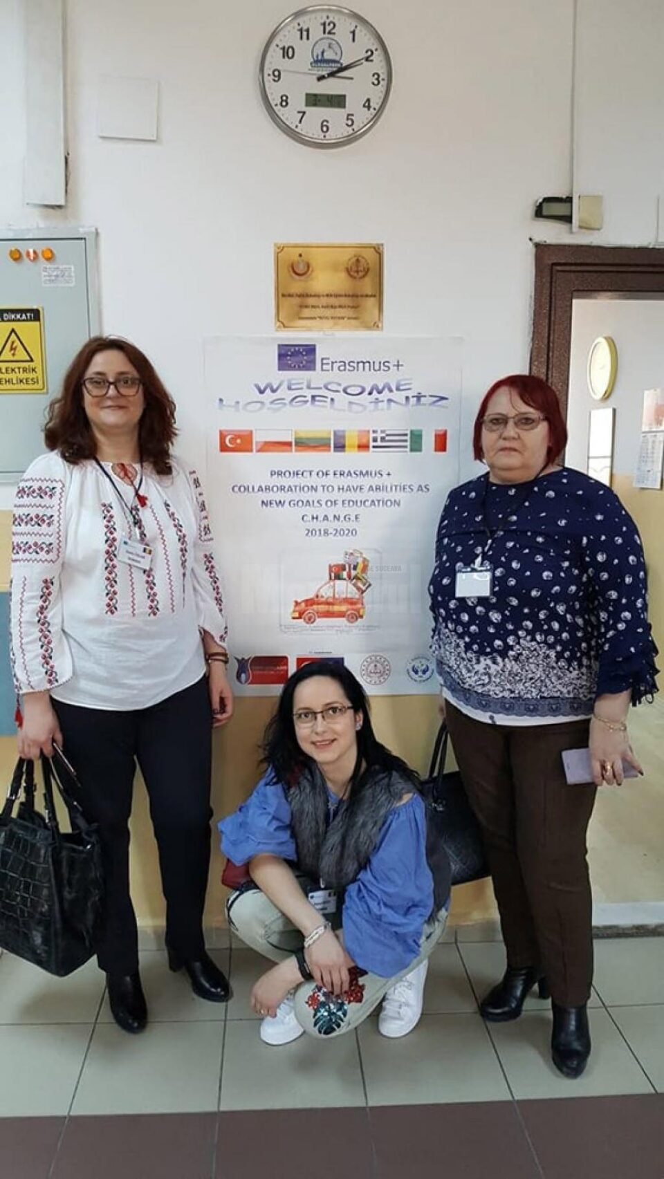 Profesori de la Centrul Școlar Suceava, în Turcia, în cadrul unui proiect Erasmus