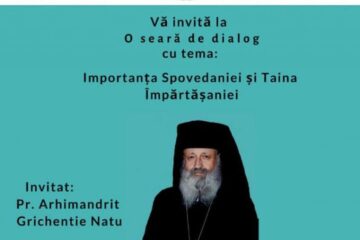 Seară de dialog cu Părintele Arhimandrit Grichentie Natu
