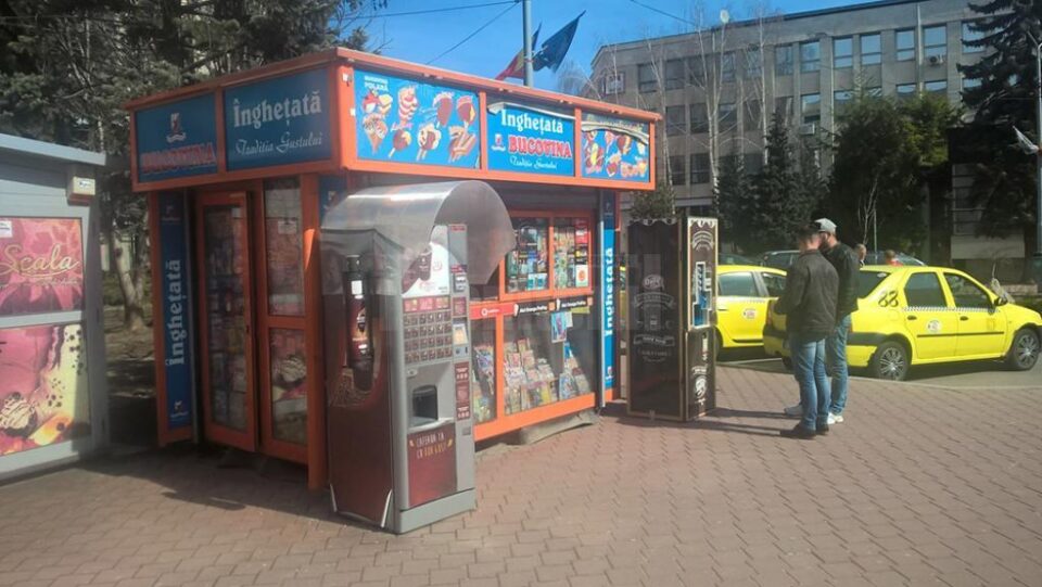 Automate de cafea unul lângă altul, în multe zone din Suceava