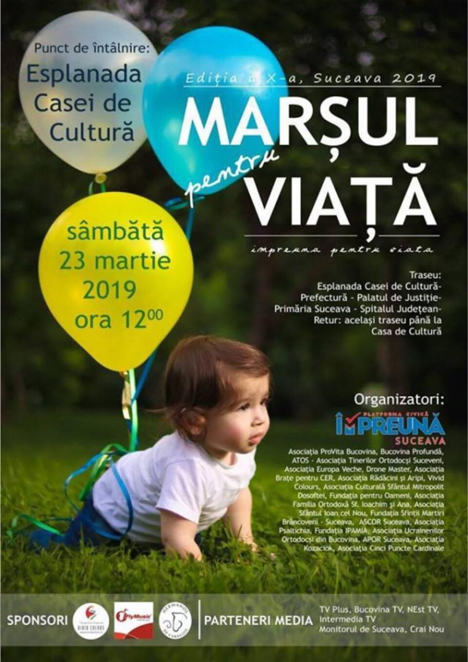 Marșul Pentru Viață, ediția a X-a, la Suceava