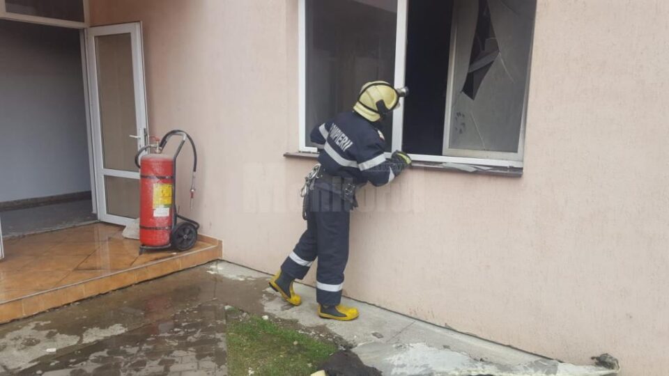 Incendiu la Centrul de Recuperare de la Todirești, stins înainte de a se extinde