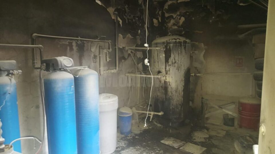 Incendiu la Centrul de Recuperare de la Todirești, stins înainte de a se extinde
