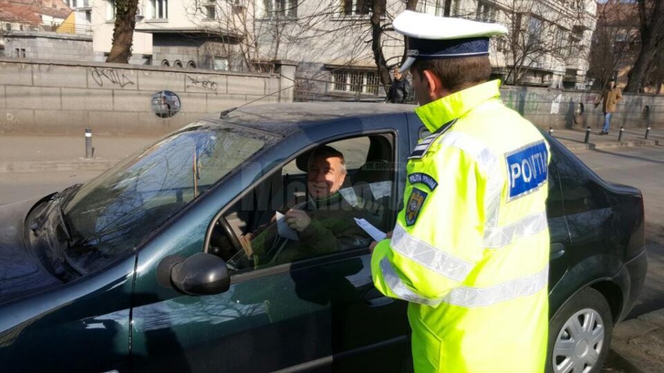 Peste 1.500 de autovehicule controlate într-o acțiune de verificare a folosirii centurii de siguranță