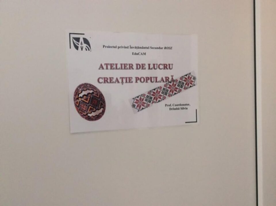 „Campioni în educație! EduCAM”, la Colegiul „Andronic Motrescu” Rădăuți