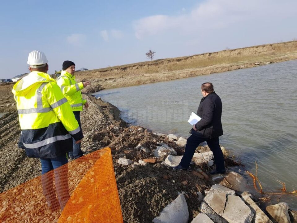 La fața locului a fost prezent și președintele CJ Suceava, Gheorghe Flutur