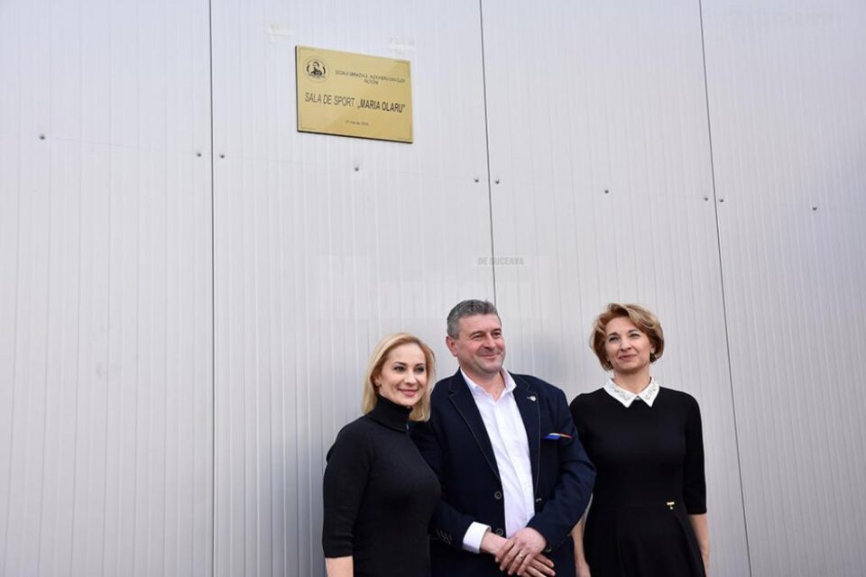 Sală nouă de sport la Școala Gimnazială "Al. I. Cuza"