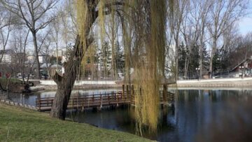 Alei special amenajate pentru cărucioare cu copii, biciclete, trotinete și role, în Zona de Agrement Tătărași