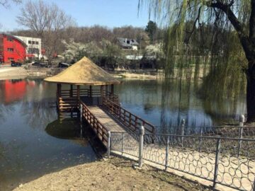 Alei special amenajate pentru cărucioare cu copii, biciclete, trotinete și role, în Zona de Agrement Tătărași