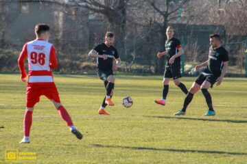 Fotbaliștii au crezut până la final în șansa lor în disputa cu Sporting Liesti. Foto: Cristian Plosceac