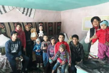 Familie nevoiașă din satul Ioneasa, comuna Vadu Moldovei, cu 11 copii