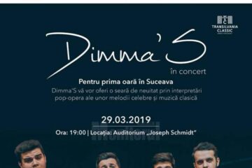 Grupul vocal de pop-opera Dimma’S, în concert la Suceava