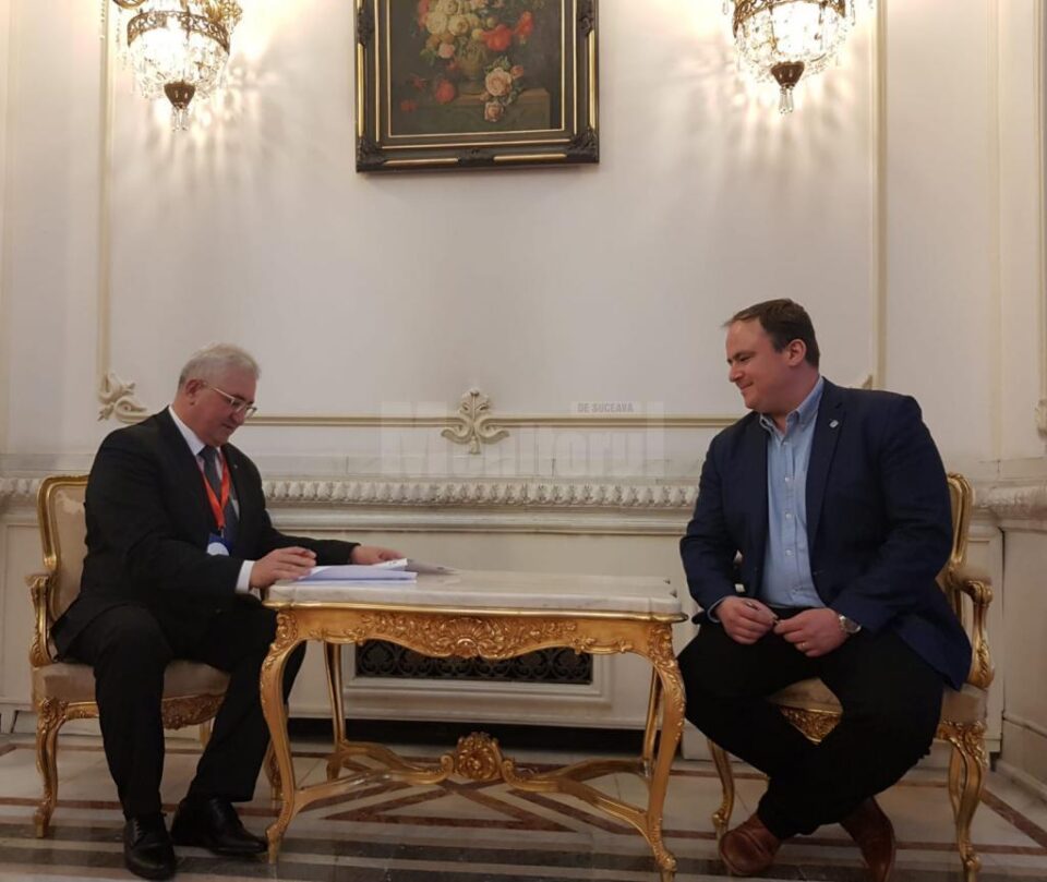 Documentele de aderare au fost semnate de către primarul Sucevei, Ion Lungu