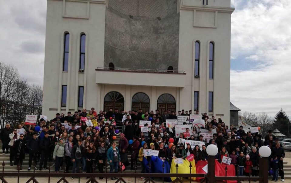 „Marșul pentru viață” la Fălticeni