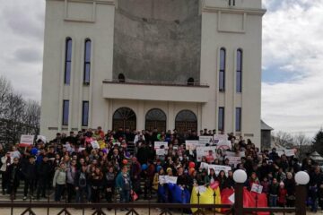 „Marșul pentru viață” la Fălticeni