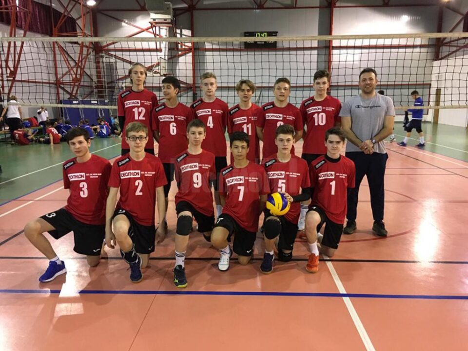 Echipa de volei speranțe (juniori III) CSS Nicu Gane Fălticeni, antrenor Ionel Ciocan