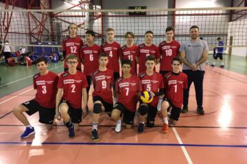 Echipa de volei speranțe (juniori III) CSS Nicu Gane Fălticeni, antrenor Ionel Ciocan