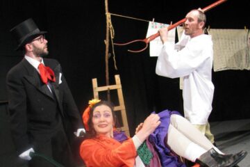 Cerere în căsătorie (FOTO www.teatrulmihaieminescubt.ro)
