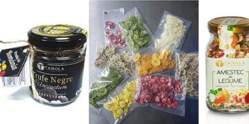 Trufe, fructe și legume preparate în mod natural, într-o mică fabrică din Brăiești