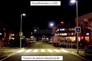 Trecere de pietoni suprailuminată