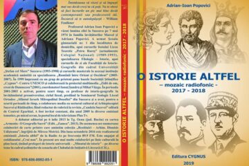 „O istorie altfel”, de Adrian Popovici, va fi prezentată sâmbătă în cadrul Cenaclului transfrontalier „Mașina cu poeți”