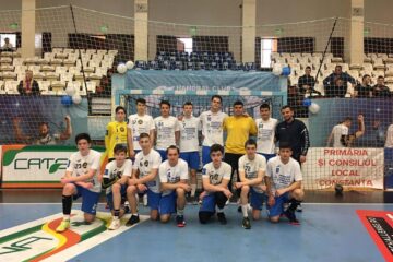 Echipa de handbal juniori III CSU Suceava, antrenor Vasile Boca
