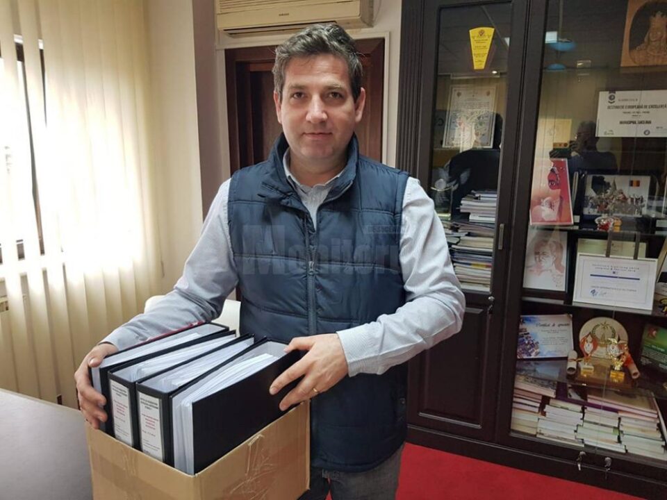 Predarea proiectului tehnic la Podul de peste râul Suceava, care face parte din Ruta Alternativă Suceava-Botoșani