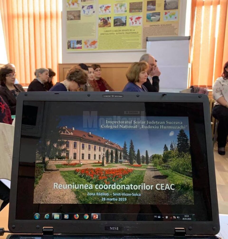Întâlnirea coordonatorilor Comisiilor pentru Evaluarea și Asigurarea Calității din zona Rădăuți-Siret-Solca