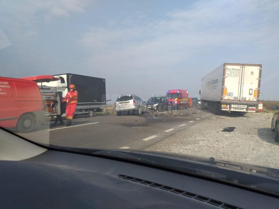 Din fericire, accidentul nu a avut consecințe grave