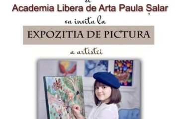 Expoziție de pictură a artistei Ioana Holca, în vârstă de 10 ani
