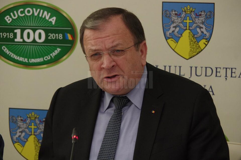Președintele Consiliului Județean Suceava, Gheorghe Flutur