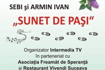 Albumul „Sunet de pași” de Sebi Crăciun și Armin Ivan va fi lansat la Suceava