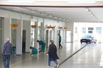 Program strict de curățenie la Spitalul de Urgență Suceava