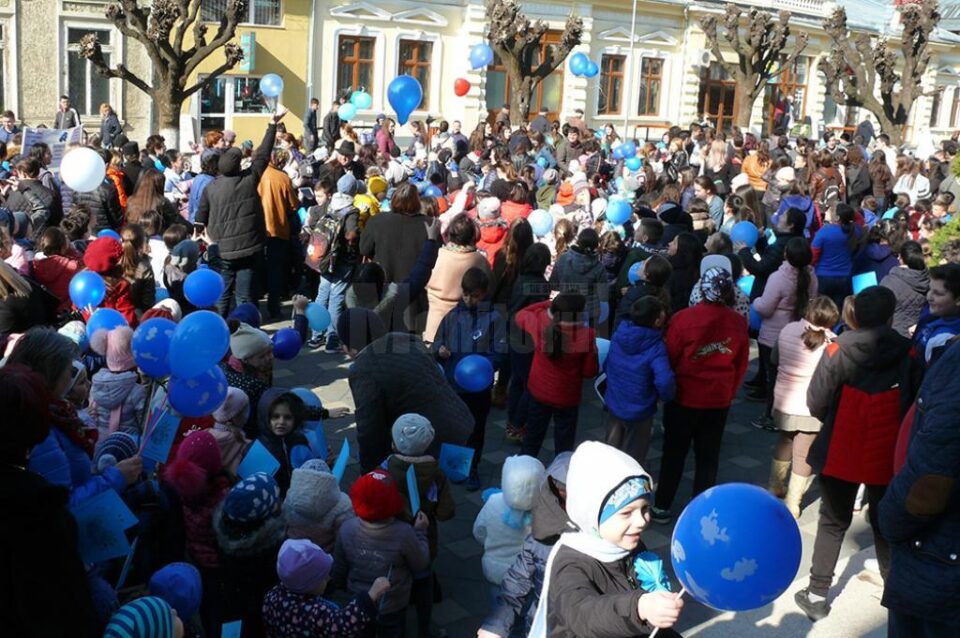 Marșul pentru Conștientizarea Autismului, La Fălticeni