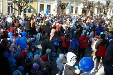 Marșul pentru Conștientizarea Autismului, La Fălticeni