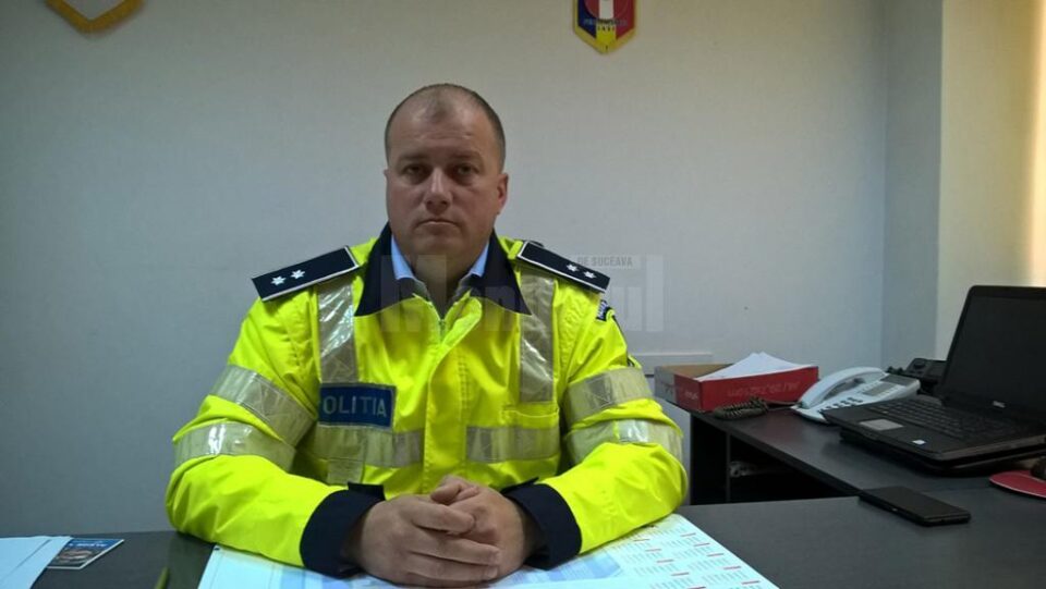 Comisarul Bogdan Bercea, noul șef al Poliției Rutiere