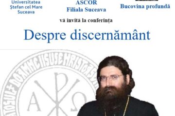 Conferința cu tema ”Despre discernământ”, la USV