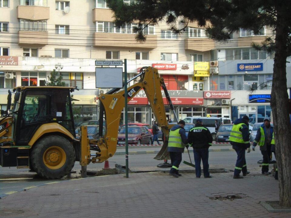 Cartierul George Enescu a rămas fără apă după o nouă avarie FOTO suceava-smartpress.ro