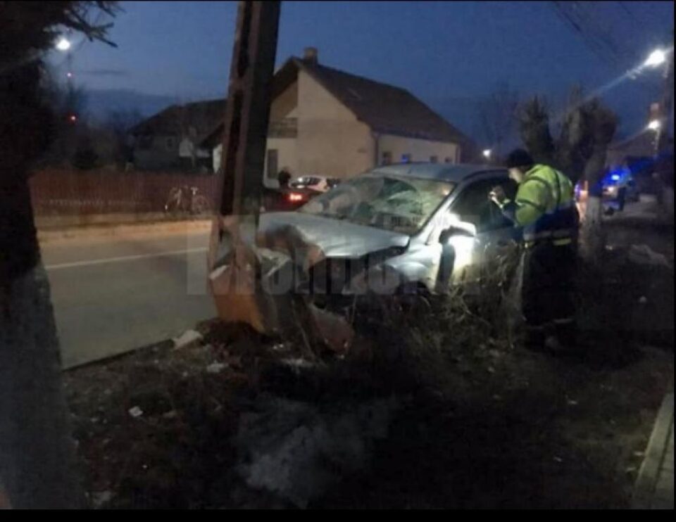 Mașina condusă de "Tărzănel" Mașina condusă de "Tărzănel"