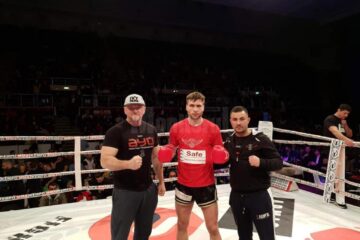 Suceveanul Andrei Ostrovanu, la finalul meciului câștigat în fața campionului Bulgariei