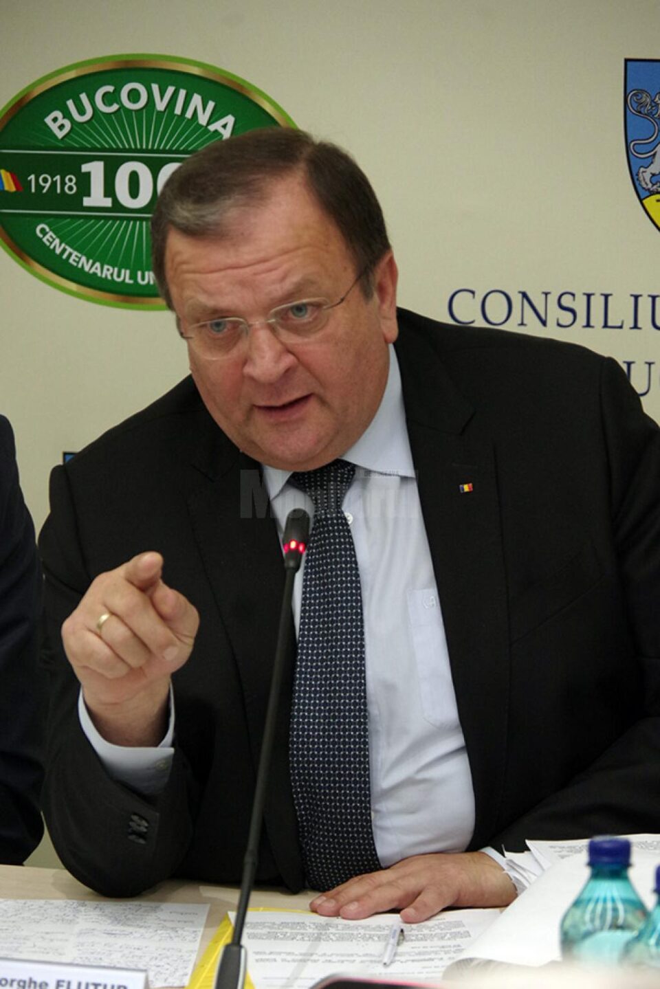 Președintele Consiliului Județean Suceava, Gheorghe Flutur
