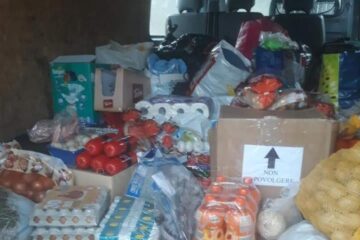 Campania de ajutorare a familiilor sărace din zona Fălticeni continuă