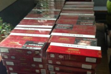 Țigări în valoare de peste 65.000 lei și un autoturism, confiscate de polițiști