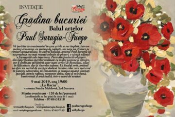 Paul Surugiu – Fuego, prezent la Balul artelor “Grădina Bucuriei”, la Fundu Moldovei