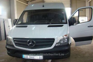Mercedesul Benz căutat de autoritățile franceze