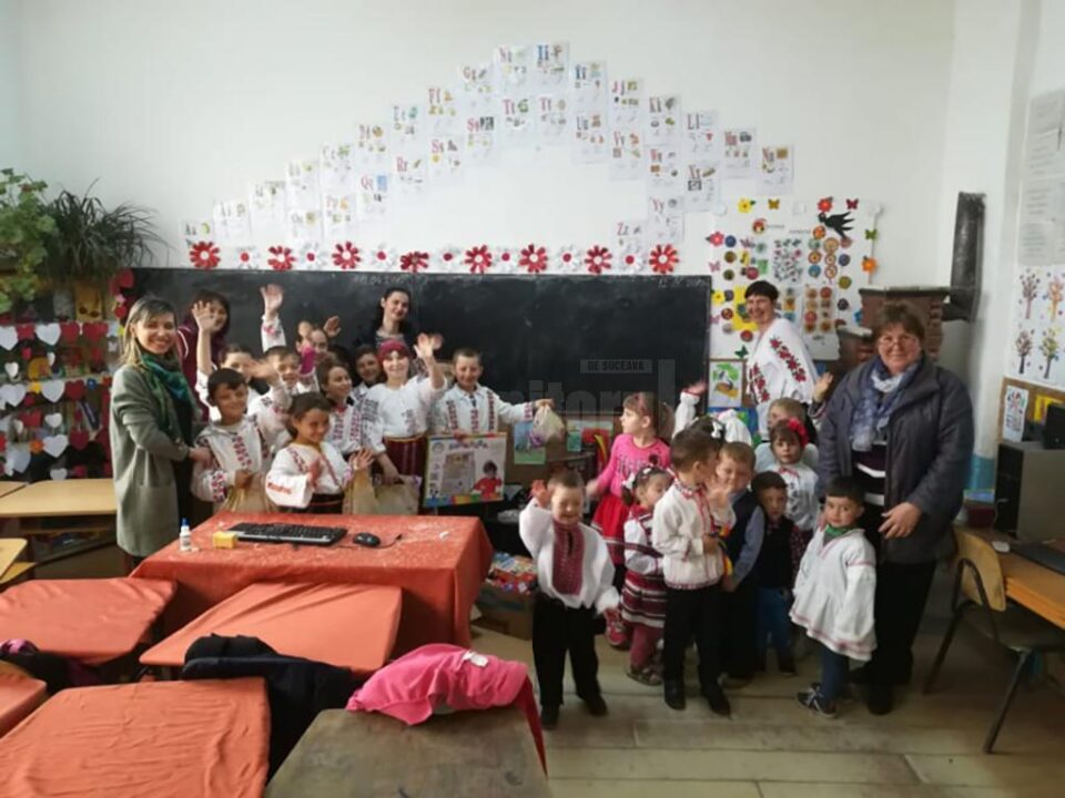 Activități caritabile în județele Suceava și Botoșani, inițiate de Grădinița „Prichindel”